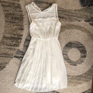 White dress